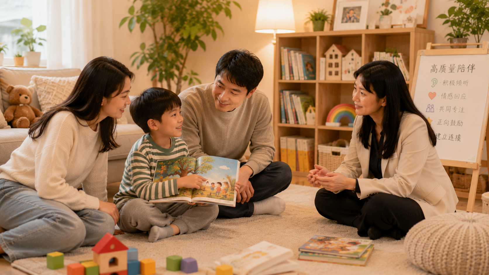 家庭教育的重要性：父母的陪伴比说教更重要