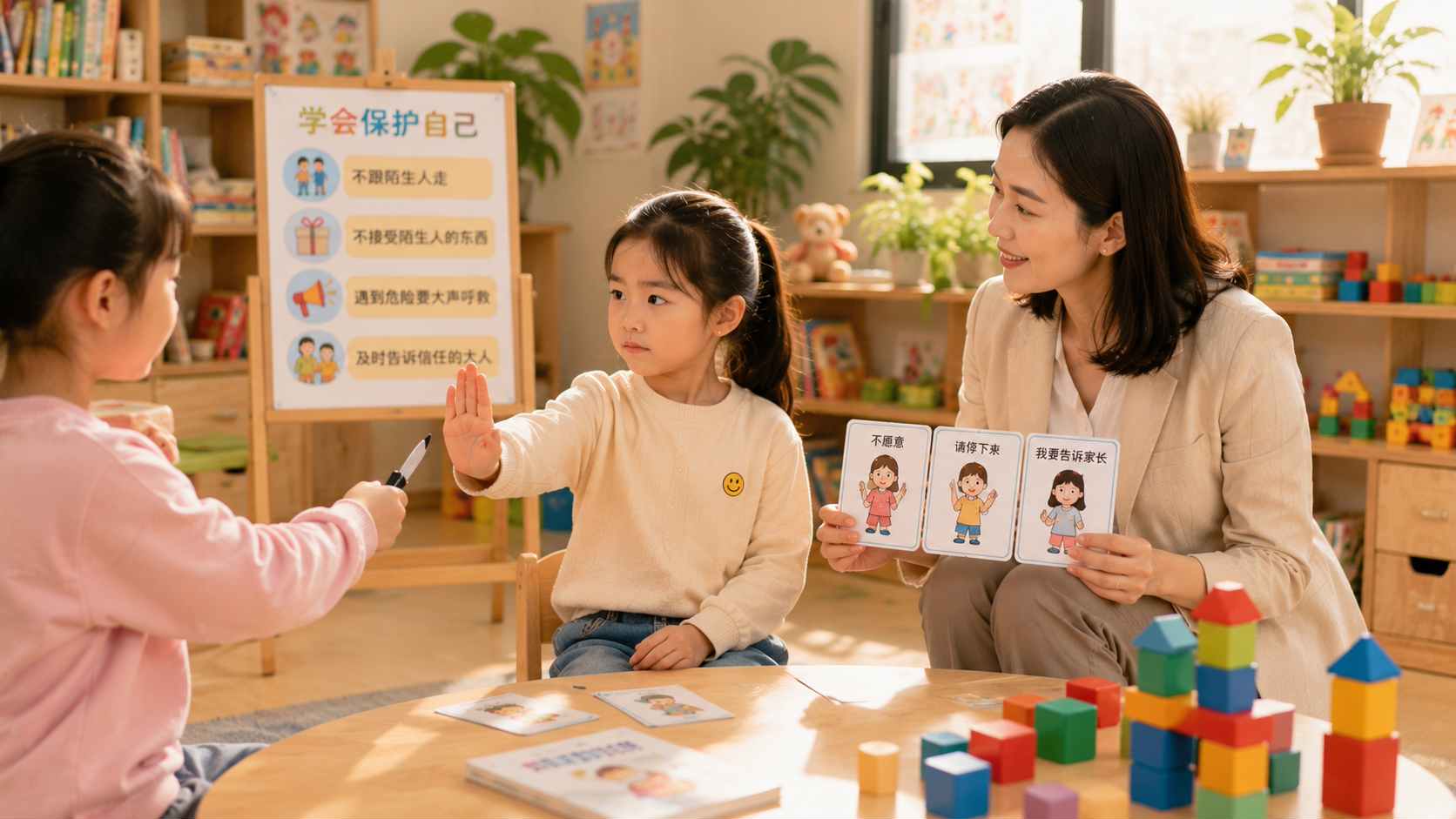 如何让孩子学会拒绝和说“不”？8个方法培养自我保护与边界意识