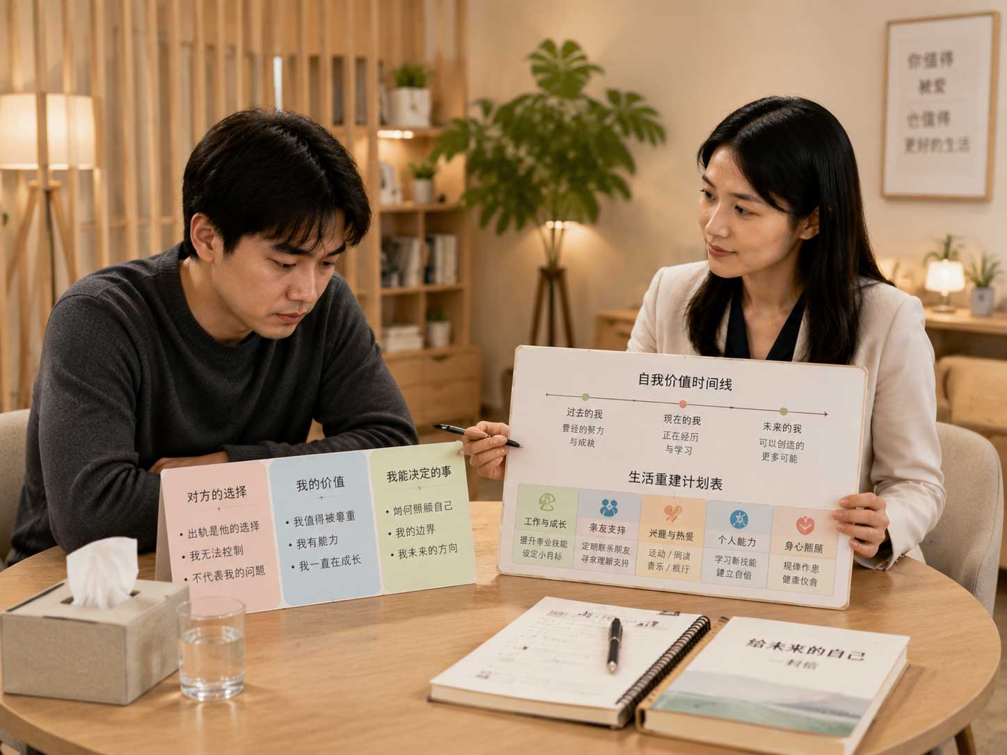 伴侣不忠后总是否定自己？从关系创伤中找回自尊与生活主动权