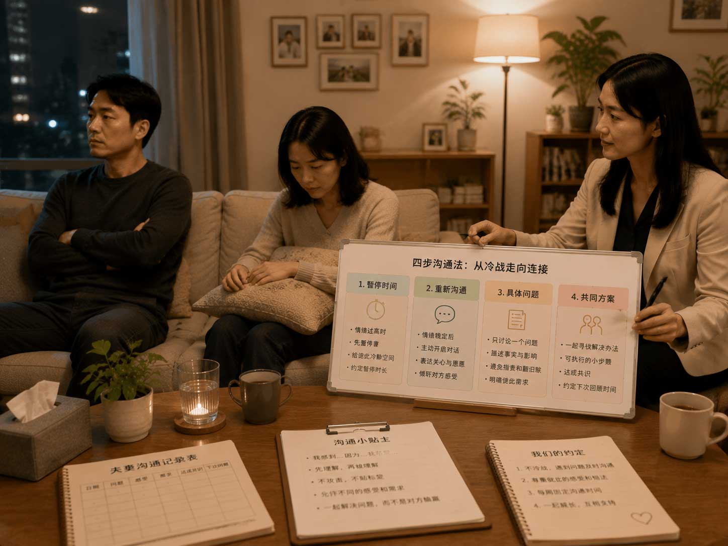 夫妻一吵架就冷战怎么办？打破沉默循环，重新恢复有效沟通