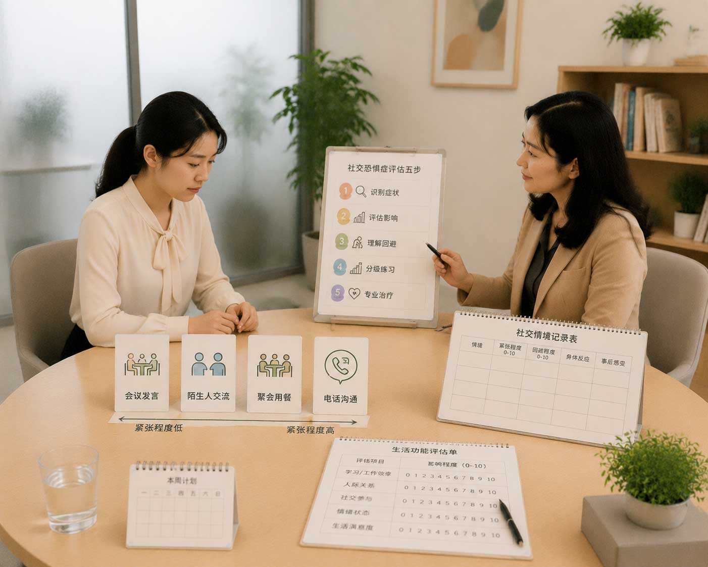 怀疑自己有社交恐惧怎么办？看功能影响再干预