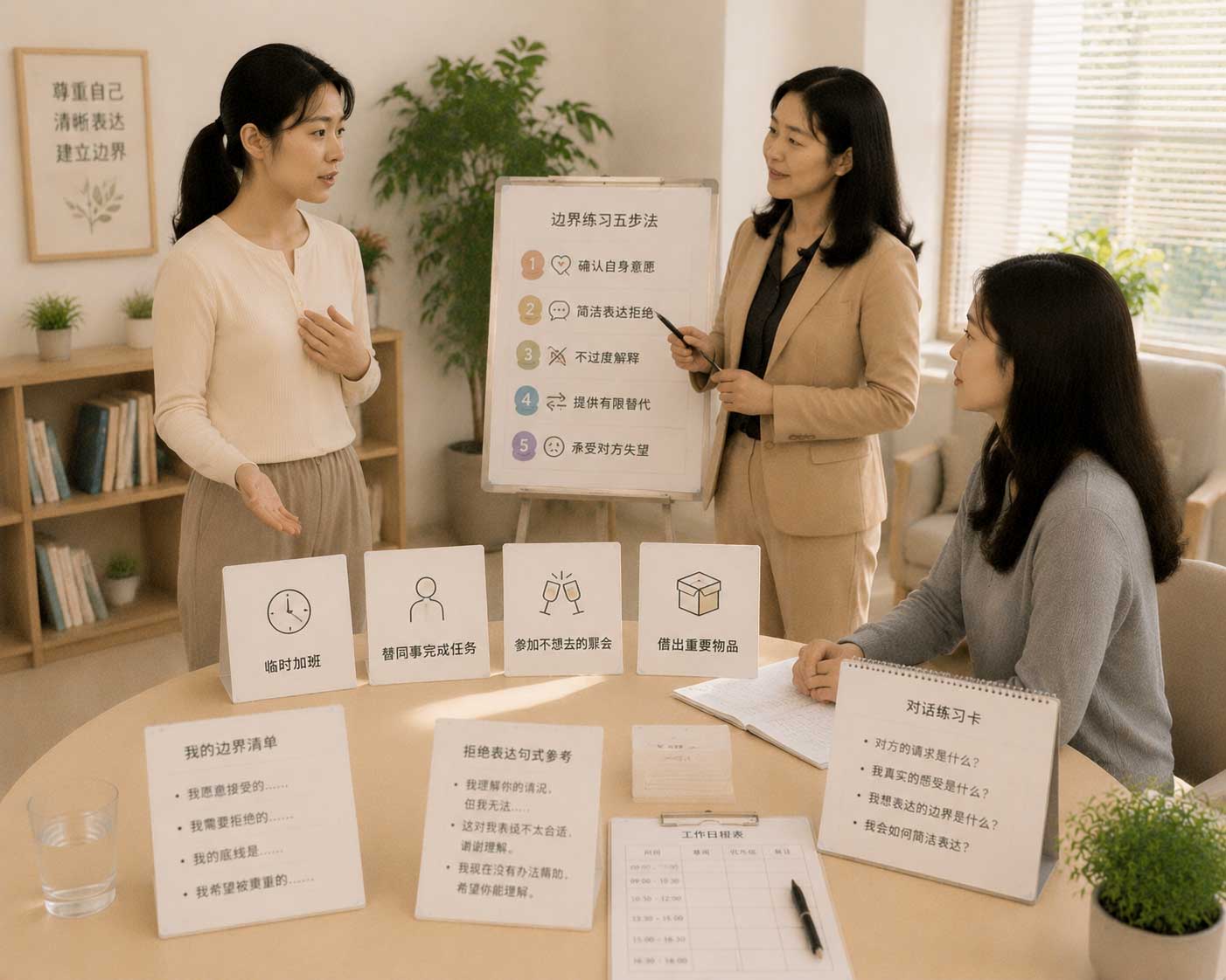 不敢拒绝别人怎么办？建立边界不等于伤害关系
