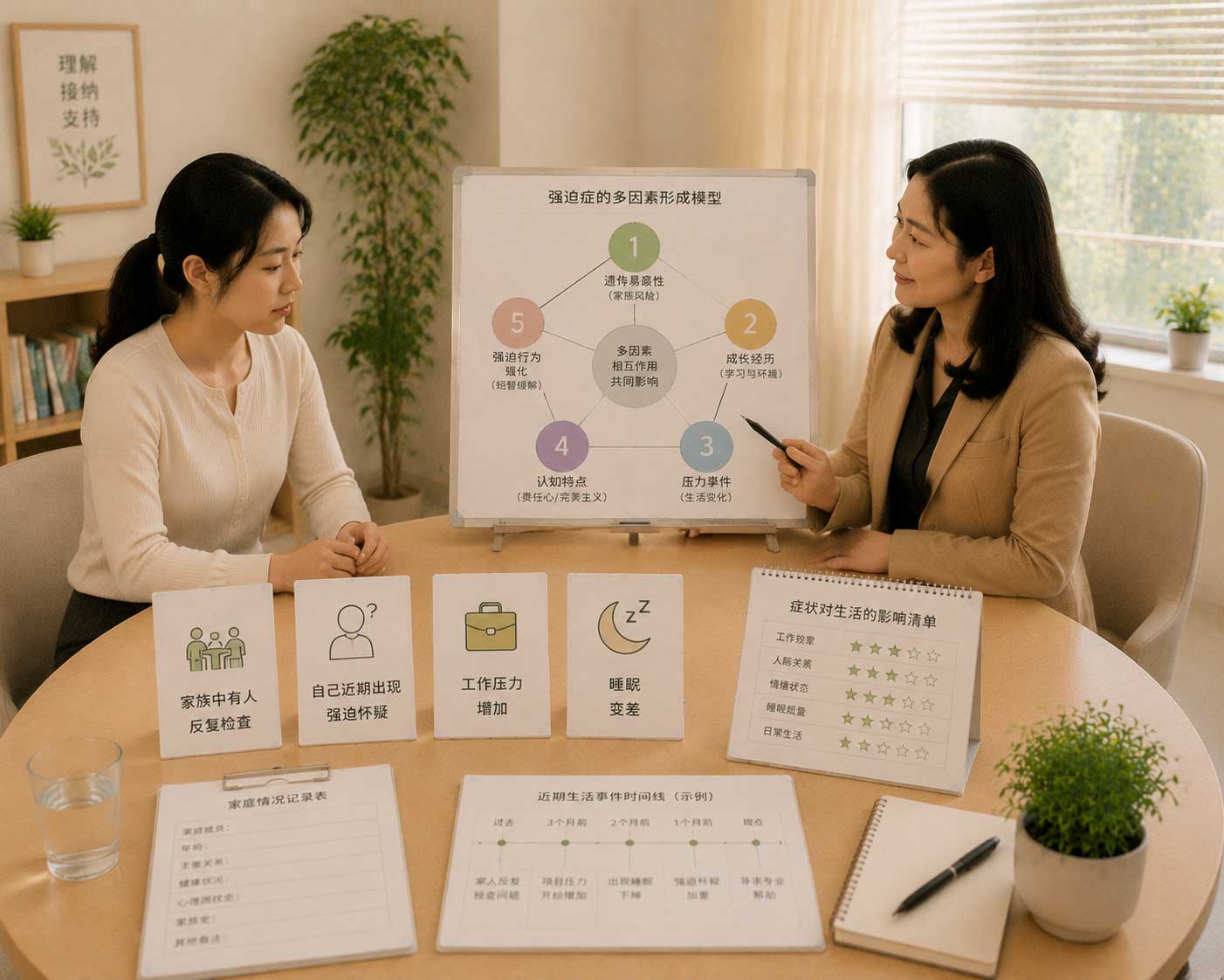 家里有人有强迫症，自己也一定会得吗？
