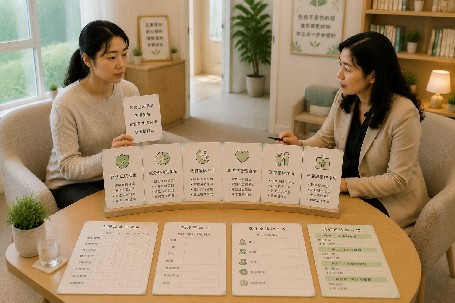 经历创伤后一直情绪低落怎么办？恢复要先建立安全感