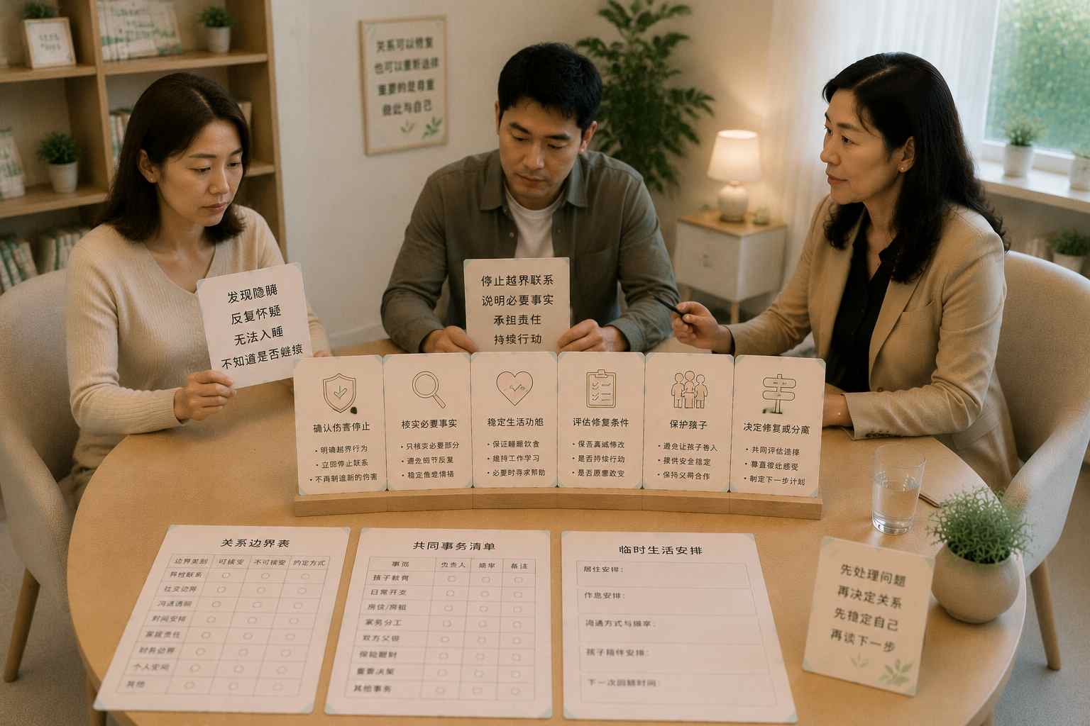 发现伴侣外遇后怎么办？先停止伤害，再决定是否修复