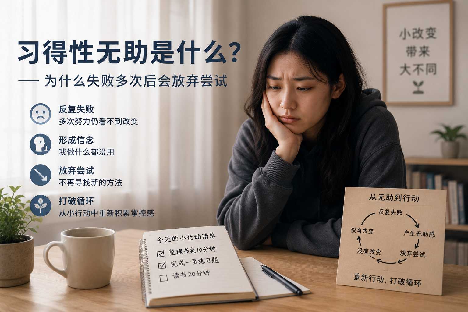 习得性无助是什么？为什么失败多次后会放弃尝试
