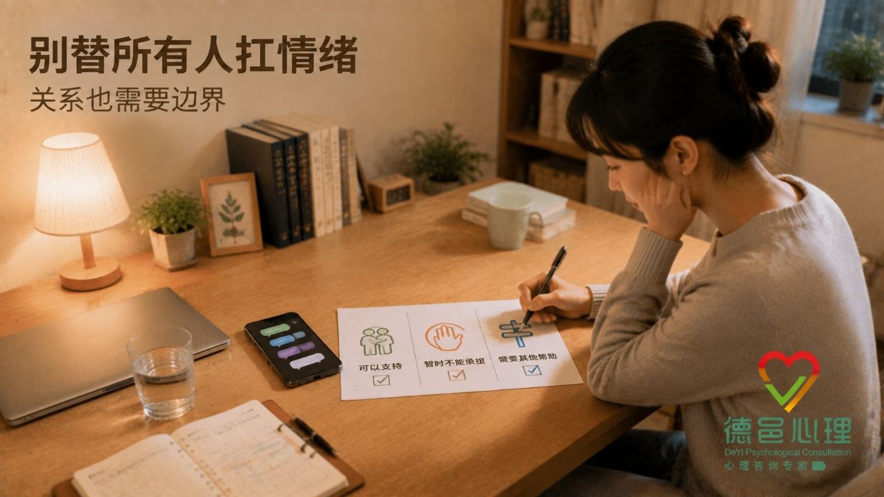 总替别人承担情绪，为什么关系里越来越累