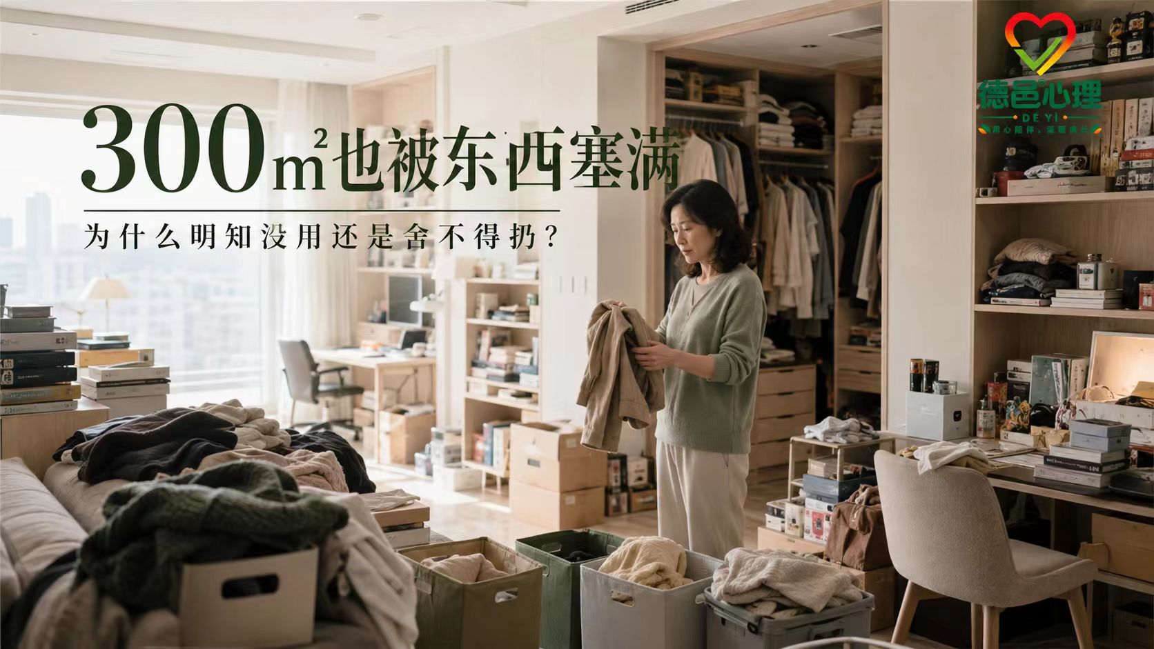 300㎡大平层花11万元收纳：为什么明知道没用了，我们还是舍不得扔？