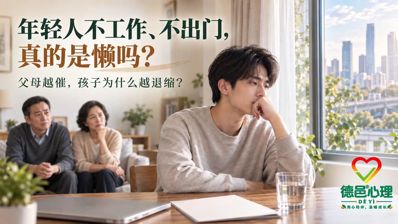 孩子毕业后一直在家不工作怎么办？先分清休整、回避与持续退缩