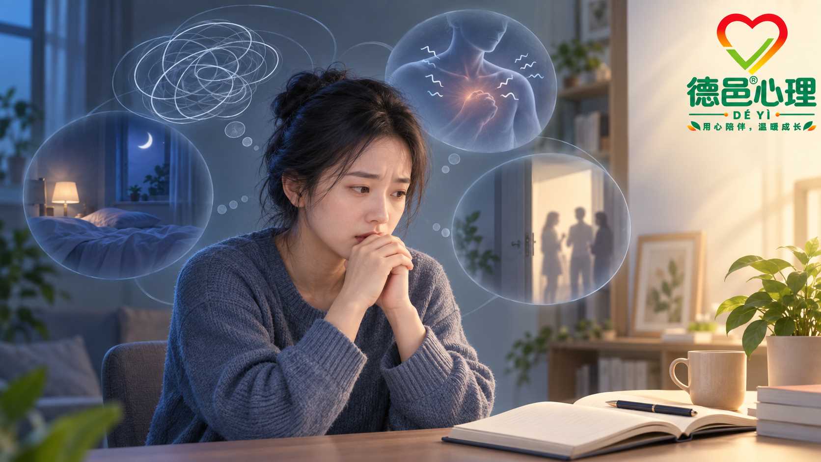 焦虑症是什么？常见症状、类型与就医判断