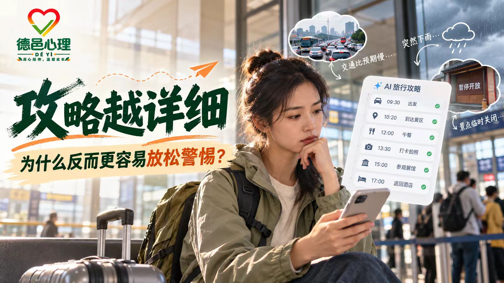 国庆出游用AI，第一批人“被坑惨”：为什么攻略越详细，反而越容易放松警惕？