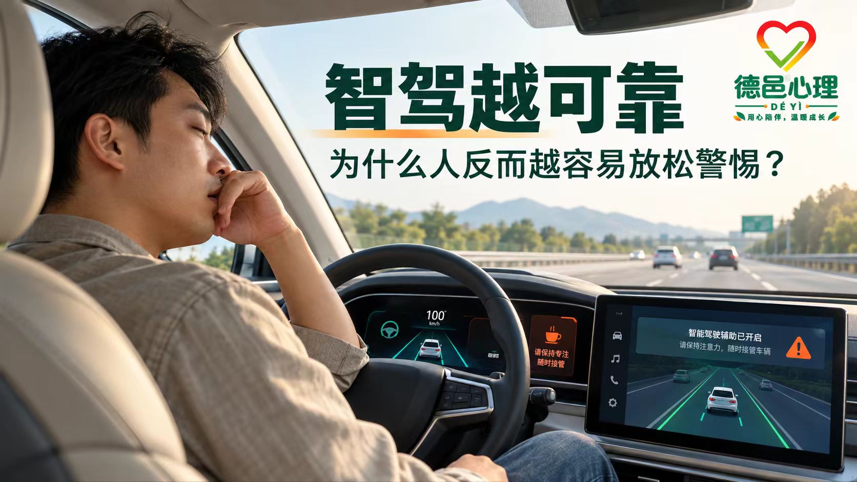 高速开着智驾却睡着了：为什么技术越可靠，人反而越容易放松警惕？