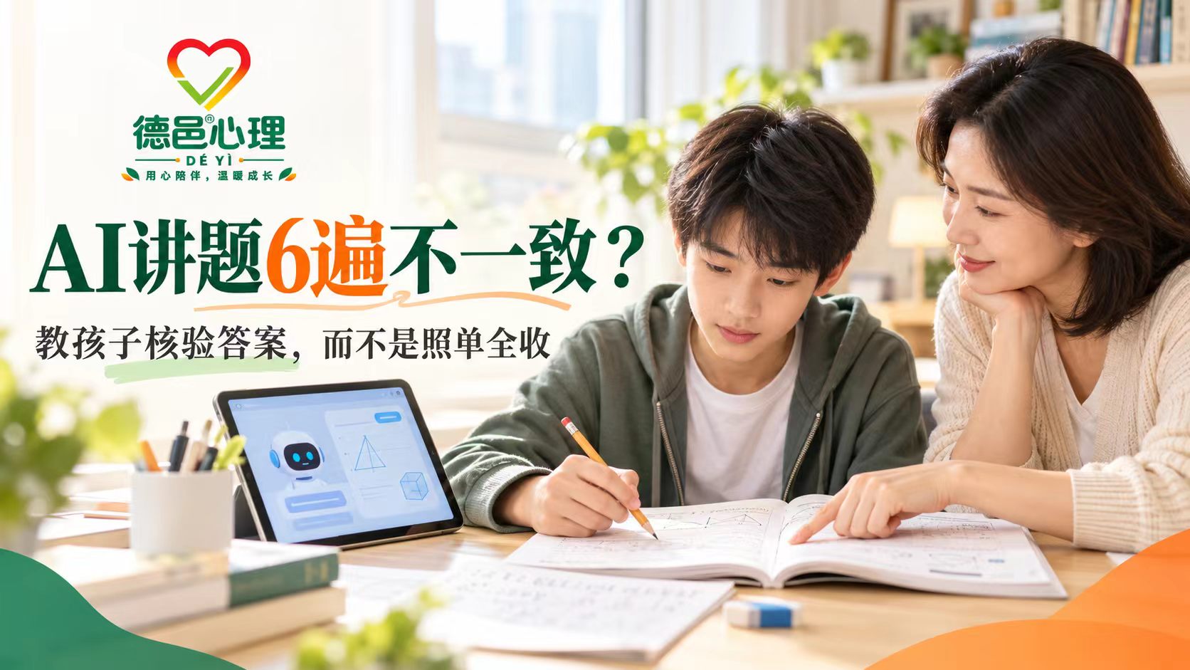 4800元AI学习机讲题6遍却不一致：孩子遇到AI错误答案，家长该怎么办？