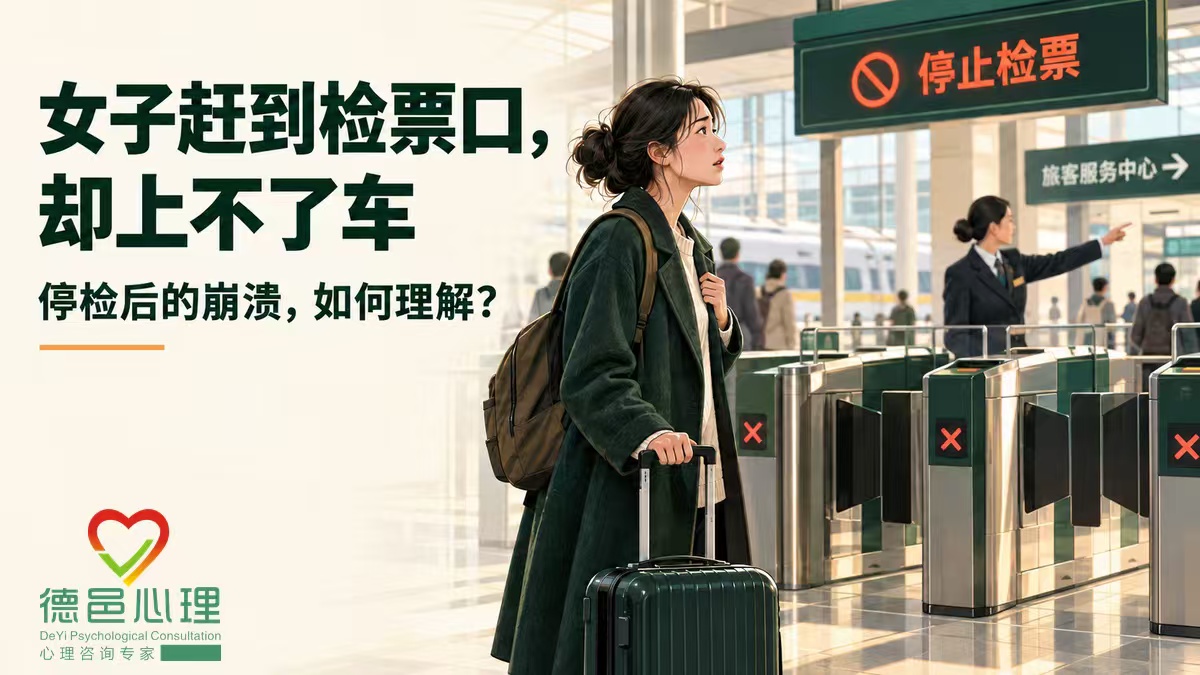 高铁停检后女子下跪哀求：错过检票时，情绪为什么容易失控？