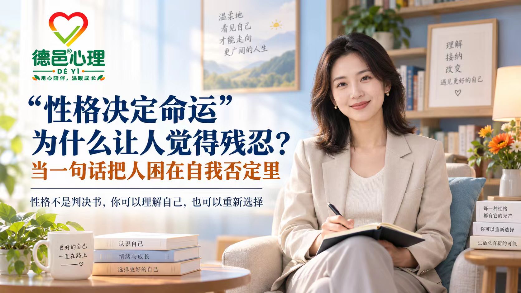性格决定命运为什么让人觉得残忍｜自我否定与心理成长