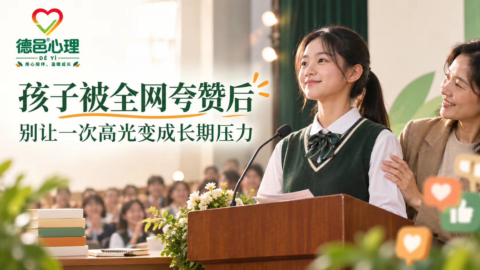 孩子被表扬后如何避免优秀标签变成长期压力 13岁女孩因模拟外交发言走红后,家长如何用具体过程反馈保护青少年的兴趣、自主性与稳定自我评价