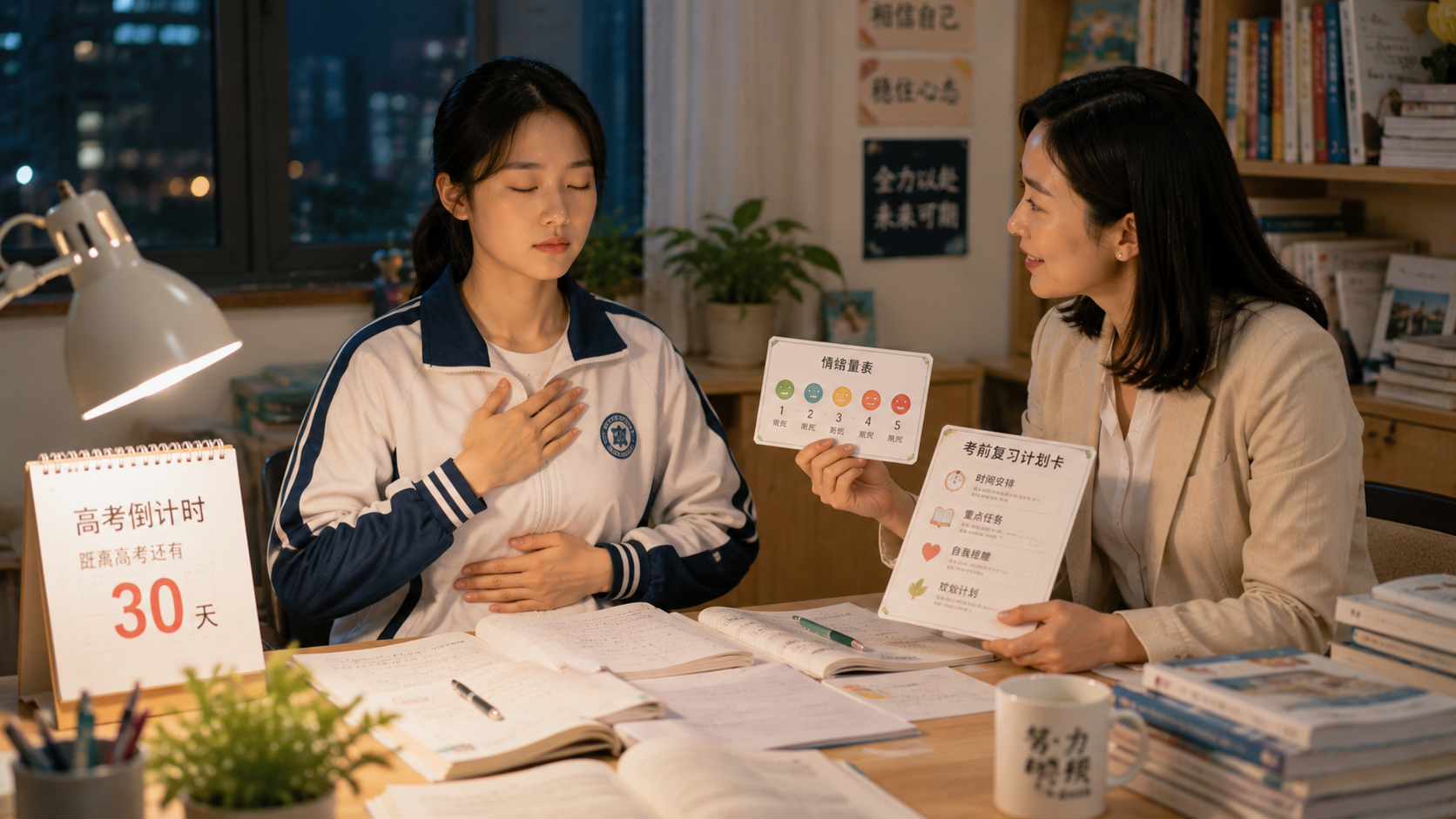 高考倒计时如何应对考前焦虑
